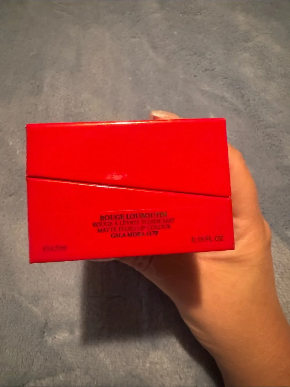 Christian Louboutin Gala Moka Velvet Liquid Lipstick — 417F NIB